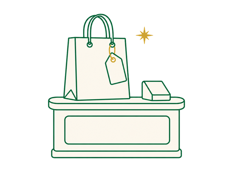 A saved discount code appearing at an online checkout